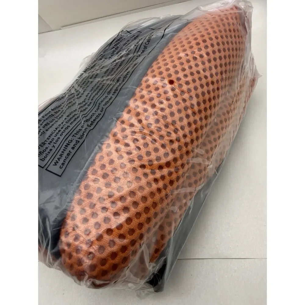 Golf Cart Seat Cover Fit For Club Car DS 2000-Up Front Seat Cushion Black/Orange